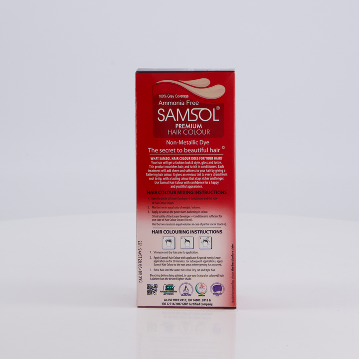 Samsul Color Samsol Hair Colour - 3 Medium Brown - Non Metallic Dye – samsol