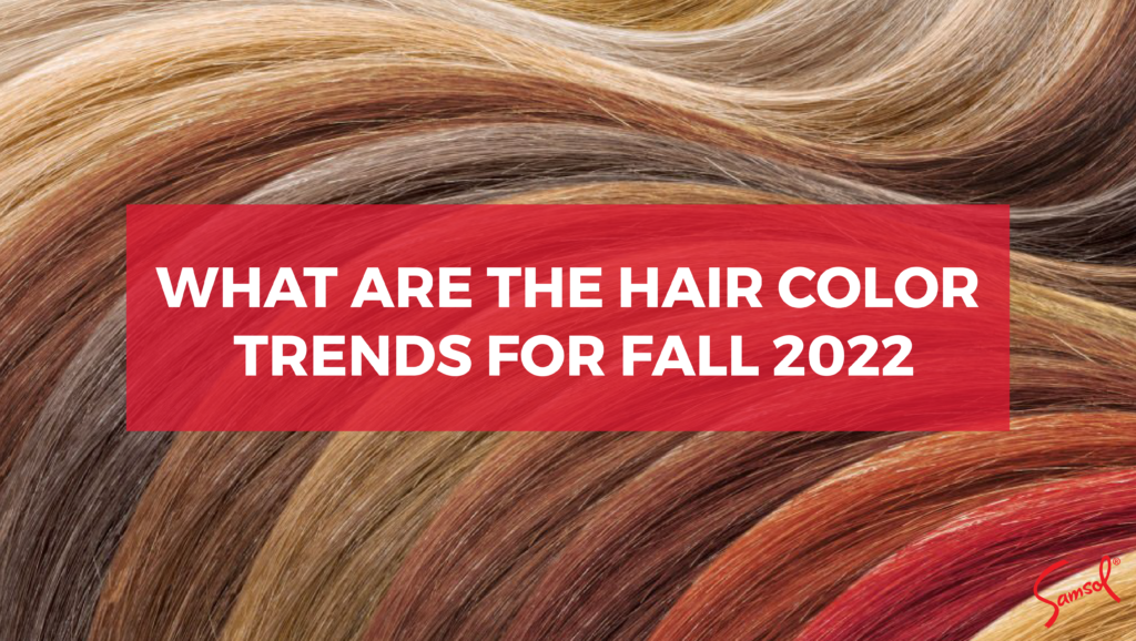 WHAT ARE THE HAIR COLOR TRENDS FOR FALL 2022