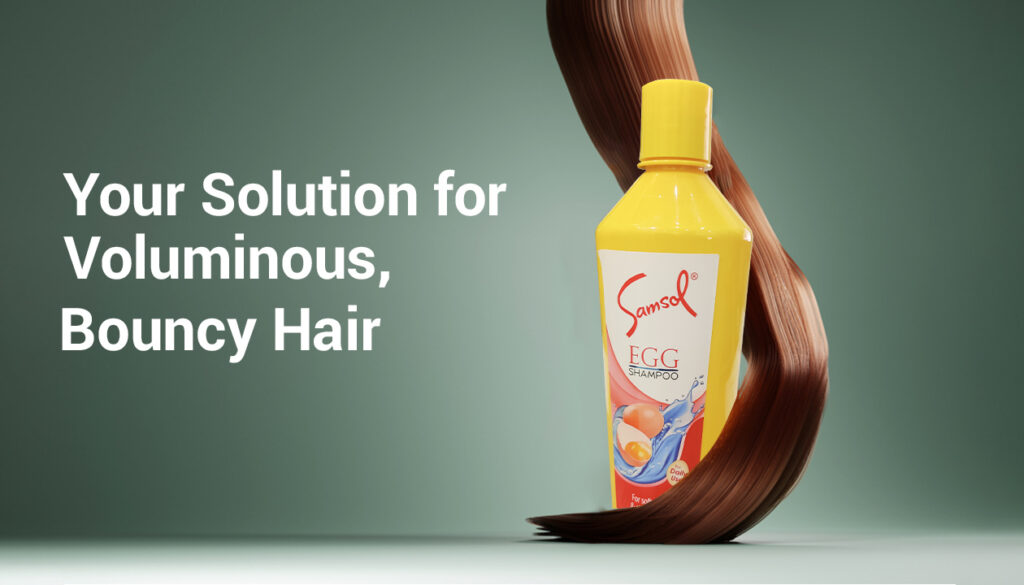 Samsol Egg Shampoo: Your Solution for Voluminous, Bouncy Hair